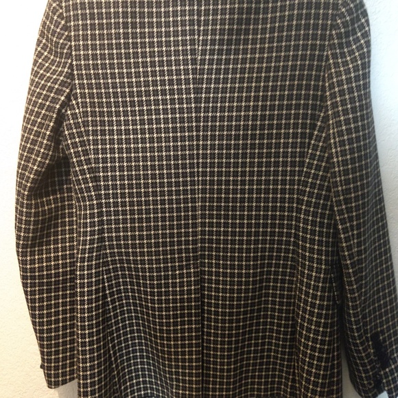 NWOT Helmut Lang Square Houndstooth Wool Blazer XS - Picture 8 of 8